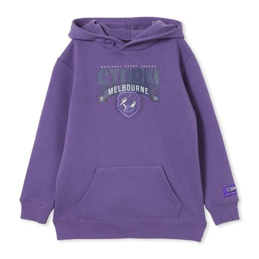 Melbourne Storm Youth Team Banner Hoodie