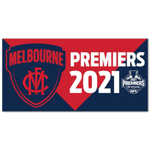 Melbourne Demons 2021 Premiers Pole Flag CLEARANCE