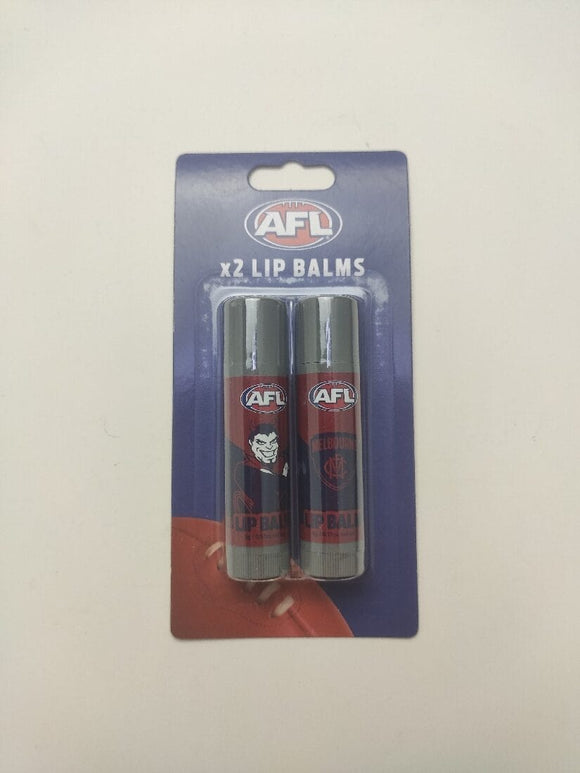 Melbourne Demons Twin Pack Lip Balms
