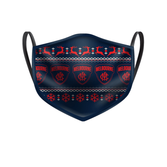 Melbourne Demons Ugly Face Mask Twin Pack