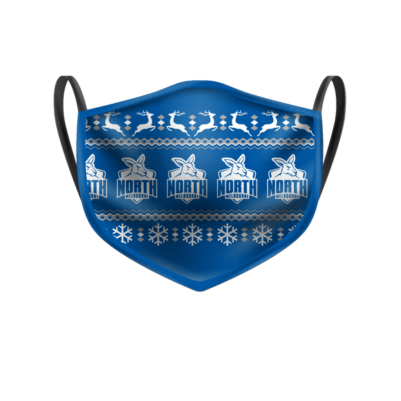 North Melbourne Kangaroos Ugly Face Mask Twin Pack