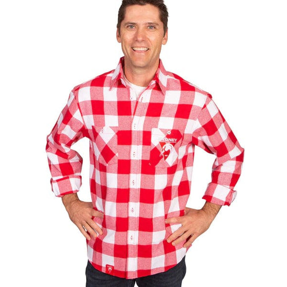 Sydney Swans Lumberjack Flannel Shirt