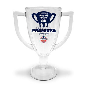 Geelong Cats Premiers 2022 Trophy Glass