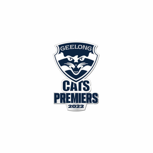 Geelong Cats 2022 Premiers Logo Pin