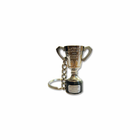 Geelong Cats 2022 Premiers 3D Trophy Keyring