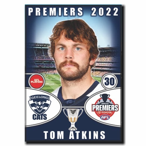 Geelong Cats Premiers 2022 Player Magnet