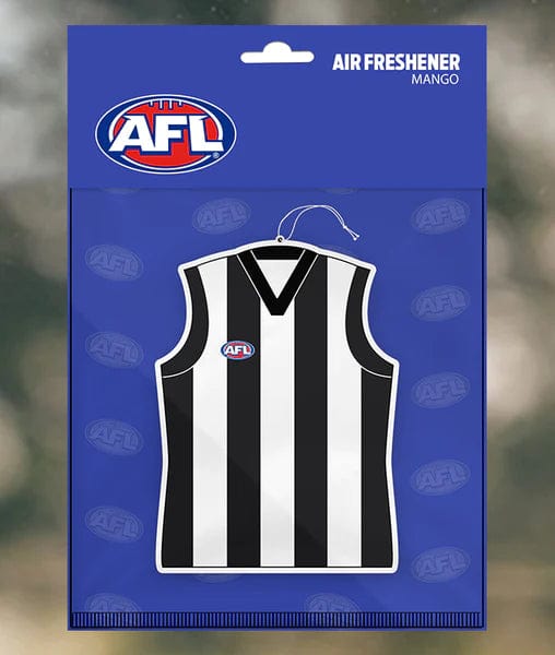 Collingwood Magpies Air Freshener Guernsey Shape