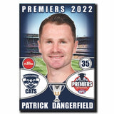 Geelong Cats Premiers 2022 Player Magnet