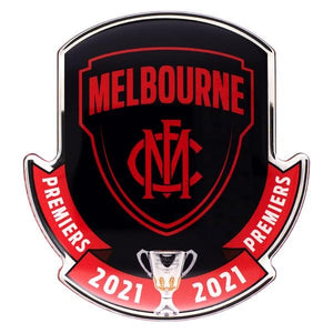 Melbourne Demons Official Premiers Logo Car Decal 2021