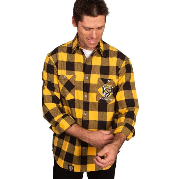 Richmond Tigers Lumberjack Flannel Shirt