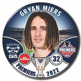 Geelong Cats Premiers 2022 Player Badge