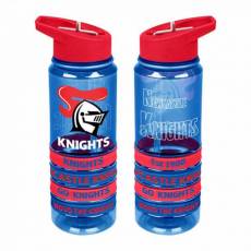 Newcastle Knights Tritan Drink Bottle with Wristbands