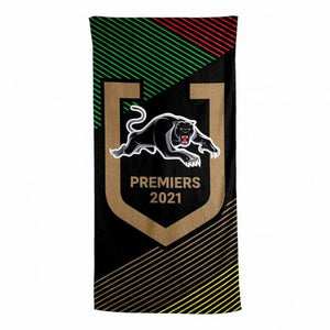 Penrith Panthers 2021 Premiers Bench Towel