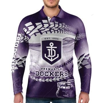 Fremantle Dockers Mens Trax Outback Off-Road Fishing Camping Shirts