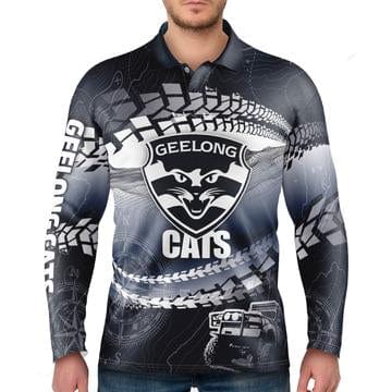 Geelong Cats Mens Trax Outback Off-Road Fishing Camping Shirts – Footy Plus  More