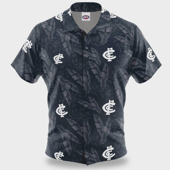 Carlton Blues Mens Paradise Hawaiian Shirt