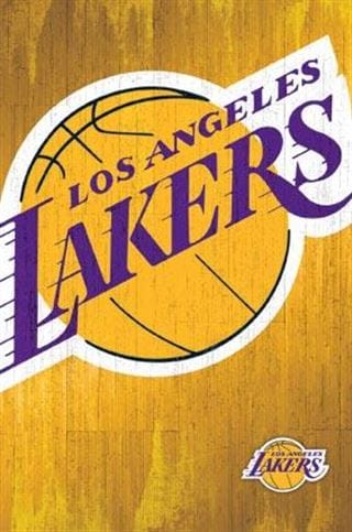 NBA LA Lakers Logo Poster