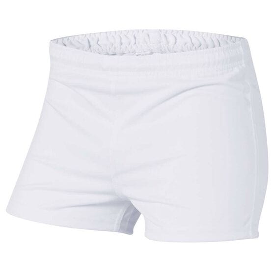 Burley Youth Baggy White Football Shorts