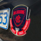 Melbourne Demons Official Premiers Logo Car Decal 2021