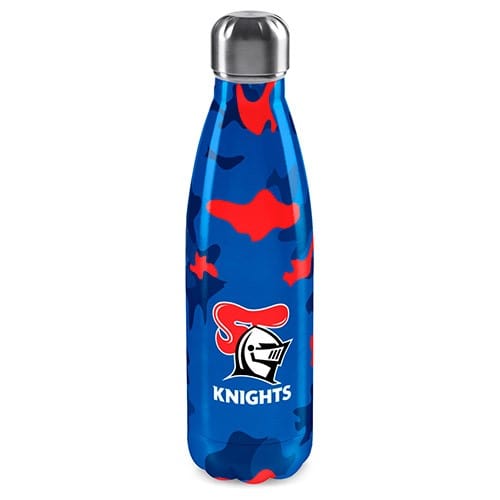 Newcastle Knights Camo Wrap Thermo Water Bottle