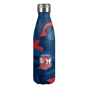 Sydney Roosters Camo Wrap Thermo Water Bottle