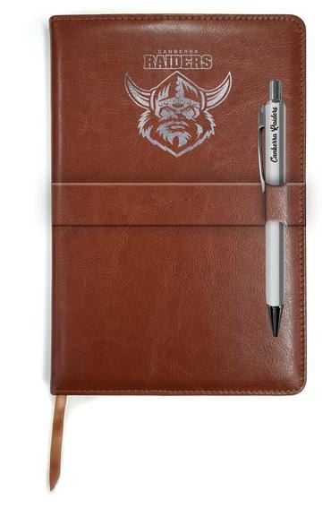 Canberra Raiders Notebook and Pen Set