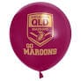 Queensland Maroons State Of Origin 10 pack Balloons