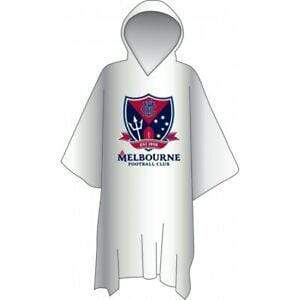 Melbourne Demons Poncho With Logo