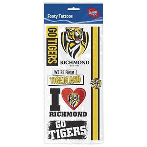 Richmond Tigers Footy Tattoos