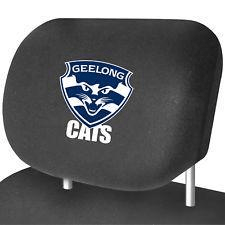 Geelong Cats Headrest Cover Set Of 2