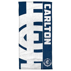 Carlton Blues Beach Towel