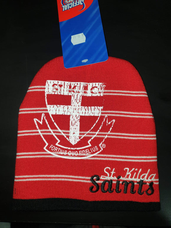 St Kilda Saints Stripe Beanie