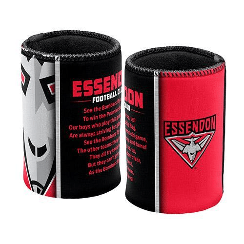 Essendon Bombers Team Song can Cooler / Stubby Holder