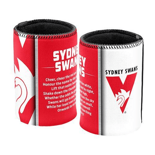 Sydney Swans Team Song Can cooler Stubby Holder