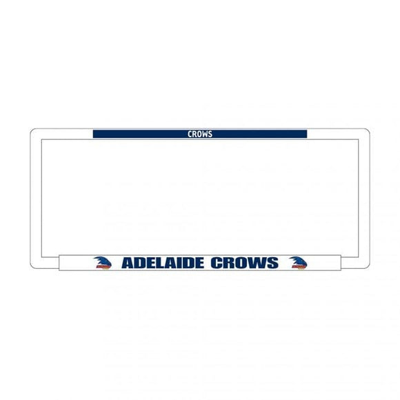 Adelaide Crows Number Plate Frame