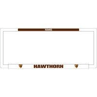 Hawthorn Hawks Number Plate Frame