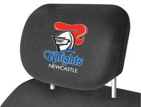 Newcastle KnightsCar Headrest Covers Twin Pack