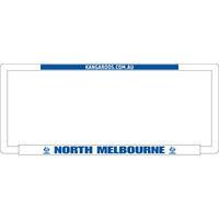 North Melbourne Kangaroos Number Plate Frame