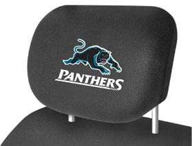 Penrith Panthers Car Headrest Covers Twin Pack