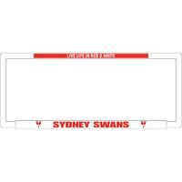 Sydney Swans Number Plate Frame