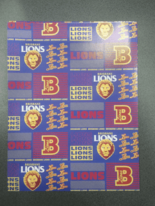 Brisbane Lions Wrapping Paper