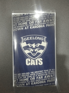 Geelong Cats Musical Greeting Card