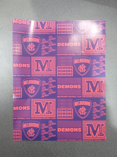 Melbourne Demons Wrapping Paper