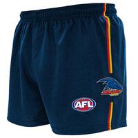 Adelaide Crows Mens Baggy Footy Shorts Featuring Team Logo