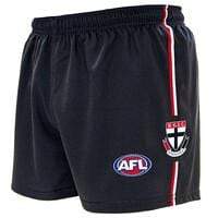 St Kilda Saints Mens Baggy Footy Shorts Featuring Team Logo