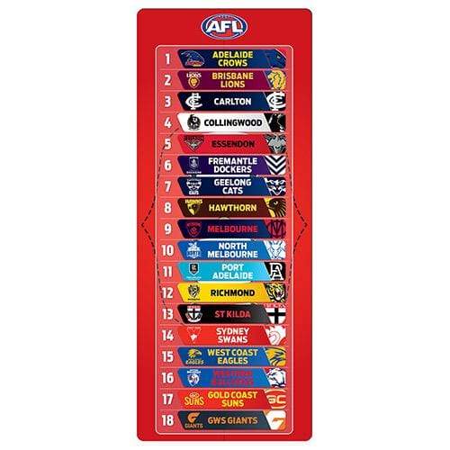 AFL Football look Magnetic Mini Ladder
