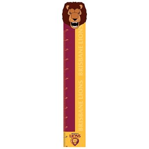 Brisbane Lions Height Chart Decal CLEARANCE