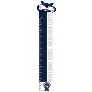 Geelong Cats Height Chart Decal CLEARANCE
