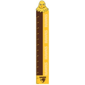 Hawthorn Hawks Height Chart Decal CLEARANCE