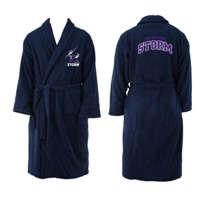 Melbourne Storm Youth Dressing Gown Size 10-12